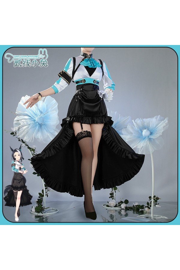 2XXT Cosplay Uma Musume Pretty Derby Mejiro Ramonu Race Outfit Cosplay Costume